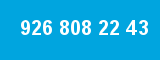 926 808 22 43